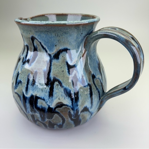 Nedware Hand Crafted Studio Art Pottery Pitcher - Picture 2 of 11